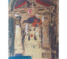 Piper, John: Church Monument, Exton (yellow)