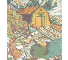 Jaques, Norman.C: Boathouse, Moelfre - SOLD