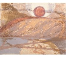 Jaques, Norman.C: Sunset in the Snow