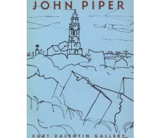 Piper, John: Curt Valentin exhibition catalogue 1955