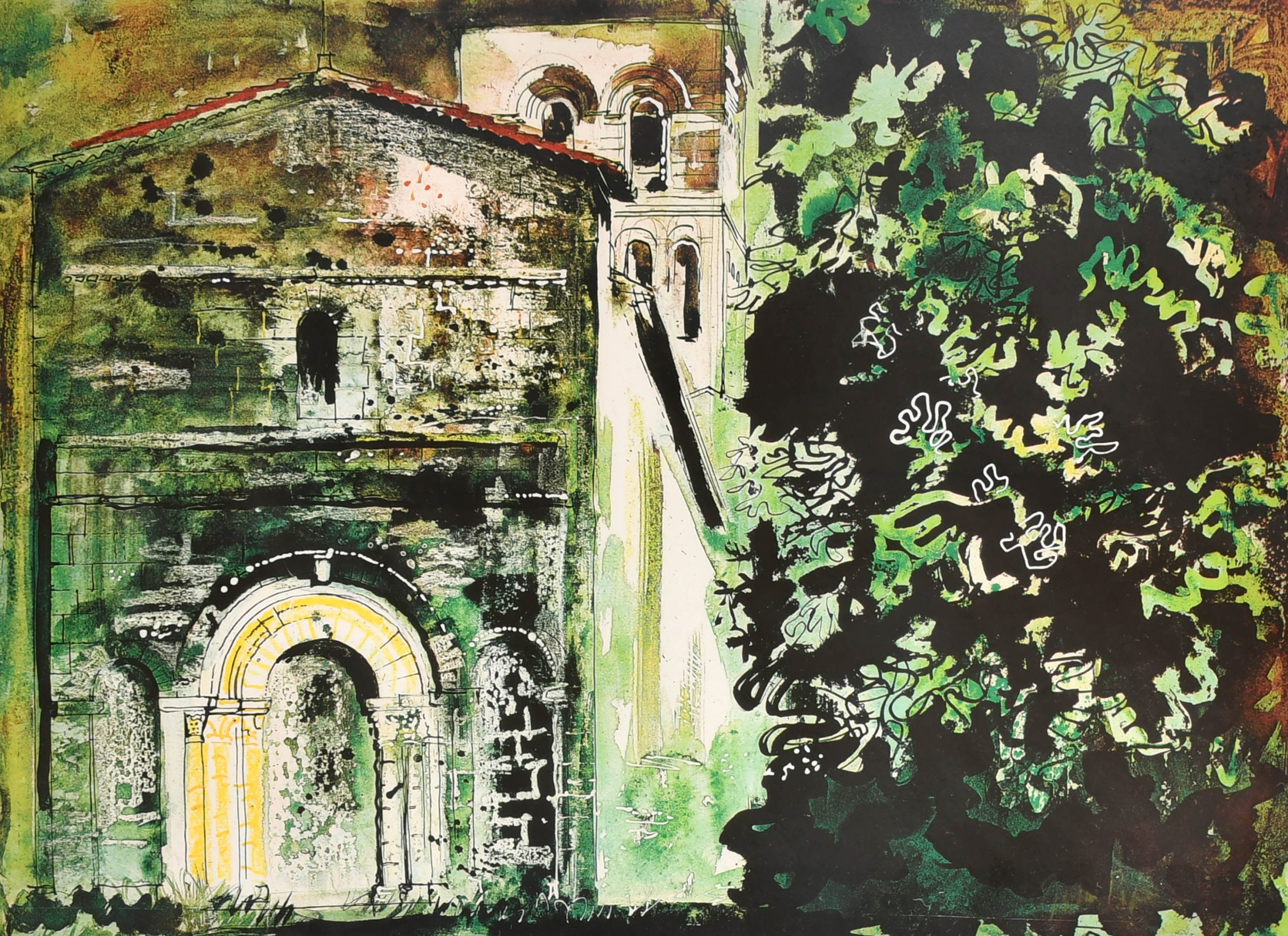 John Piper La Chapelle St Robert, Dordogne 10.25